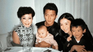 张柏芝心系谢贤病重 大儿子提前返港陪爷爷