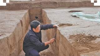 甘肃考古队田野发掘获重要发现 黄土高原地坑院遗址启幕探索新征程
