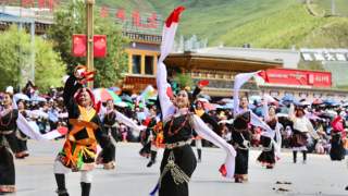 2026三江源生态文化旅游节非遗巡游 今日下午玉树城启幕