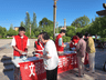 静乐县新时代文明实践指导中心组织返乡大学生开展“文明旅游 你我同行”主题宣传活动