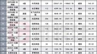 公募重金扎堆光模块龙头企业 二季度光产业链持仓显分化
