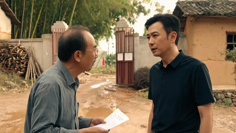 小叔反问村支书一句话，揭露修路真相