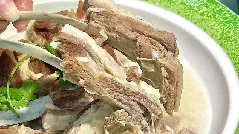 张北福洋洋吉祥草原手把肉：品味地道草原风味与坝上家乡菜