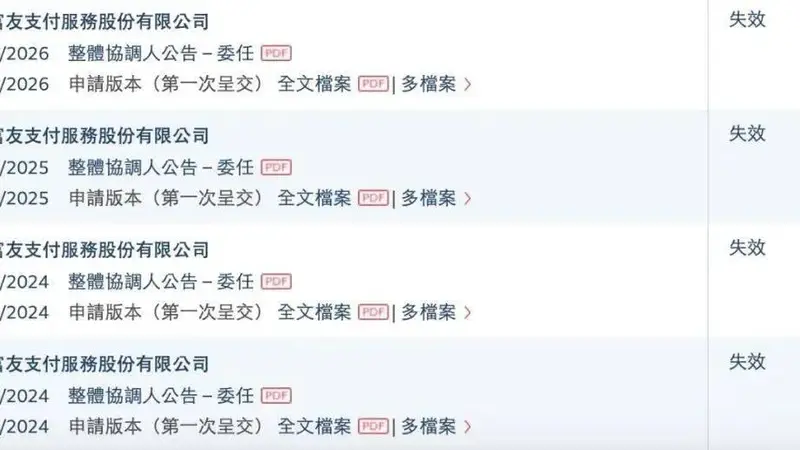 2026年1月18日富友支付第四次递表港交所 上市进程待港交所审核批准