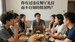 你有过在餐厅无意间失礼的经历吗？网友：非景区寺庙的规矩还真挺特别