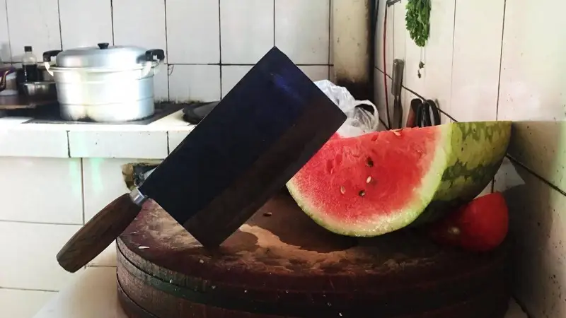 西瓜切映母爱光