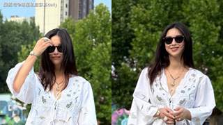 朱珠高级私服美学：低饱和质感穿搭演绎轻熟松弛贵气