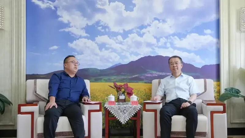 李兴华会见中国旅游集团中旅国际一行 共商张掖旅游发展