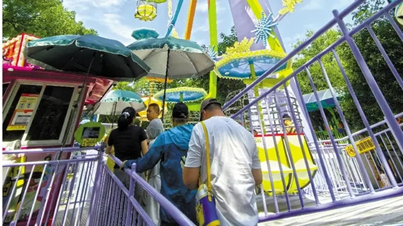 10月XX日起杭州少年宫摩天轮恢复营业 5分钟单程4元票价不变