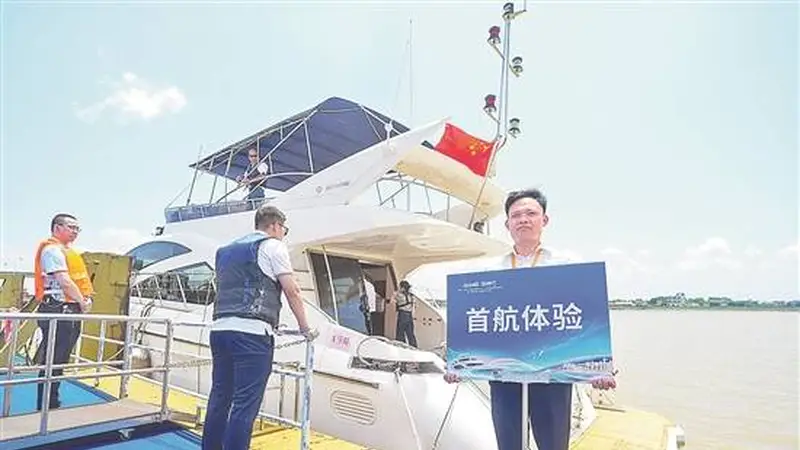 番禺推出三条新游艇航线 打造一流游艇产业示范区