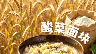 阿坝酸菜面块：质朴食材的烟火家常味