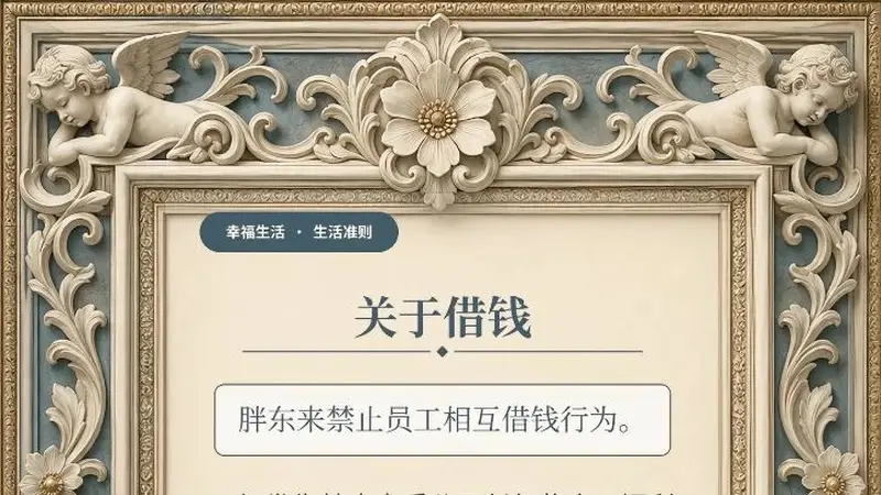胖东来深夜发文：禁止员工相互借钱 称其“不成熟”