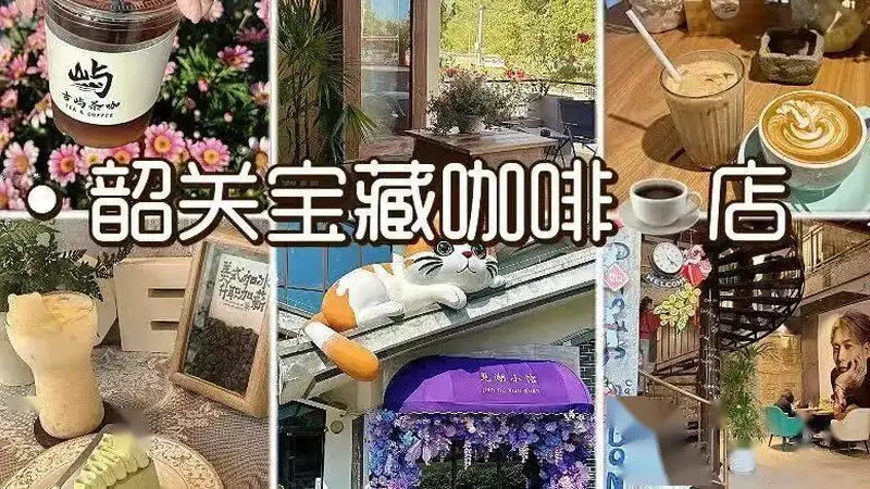 韶关夏日宝藏咖啡屋地图，清凉出片好喝推荐